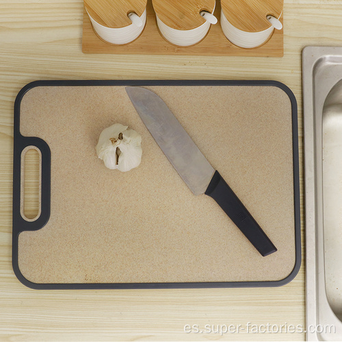 Cocina de doble cara más gruesa con tabla de cortar